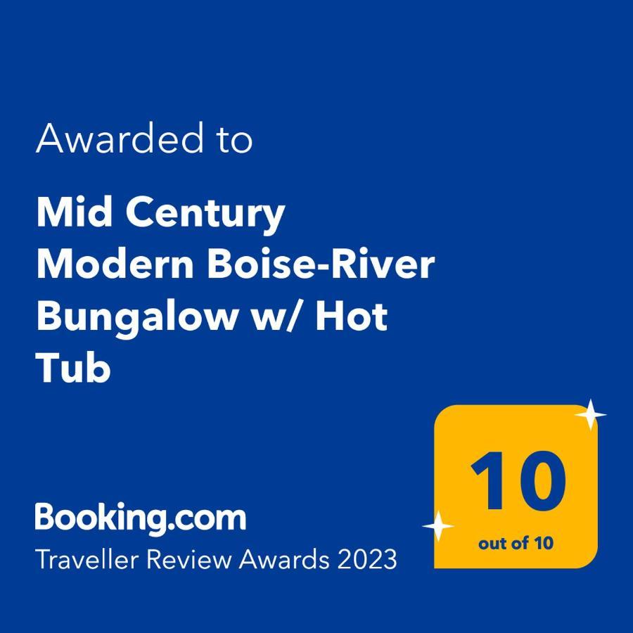 Mid Century Modern Boise-River Bungalow W/ Hot Tub Exteriér fotografie